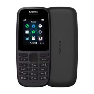 Nokia 105 4G TA-1385 Dual SIM Mobile Phone - Black