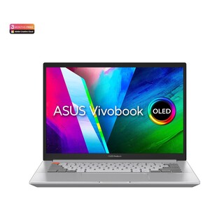 ASUS Vivobook Pro 14X M7400QE-OLED0R7W Laptop AMD Ryzen 7-5800H/16GB/1TB SSD/NVIDIA GeForce RTX 3050 Ti 4GB/14-inch OLED/90Hz/Windows 11 Home - White