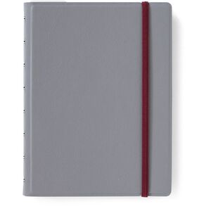 Filofax Refillable Notebook A5 Ruled Graphite