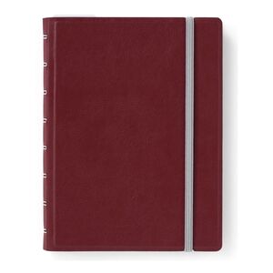 Filofax Refillable Notebook A5 Ruled Burgundy