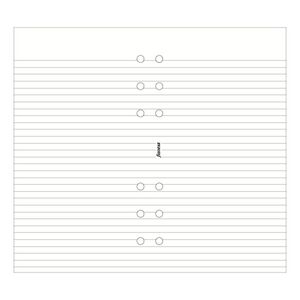 Filofax Ruled Notepaper Value Pack Personal White