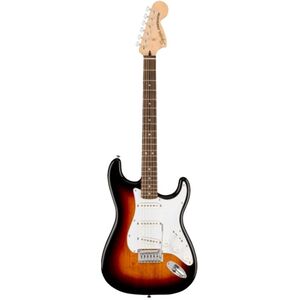 Fender Affinity Series Stratocaster Electric Guitar Laurel Fingerboard/White Pickguard - 3-Color Sunburst