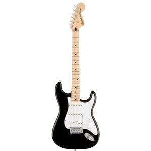 Fender Affinity Series Stratocaster Electric Guitar Maple Fingerboard/White Pickguard - Black