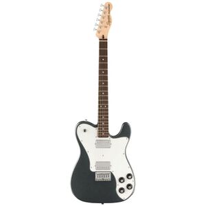 Fender Affinity Series Telecaster Deluxe Electric Guitar Laurel/White Pickguard - Charcoal Frost Metallic