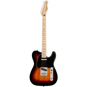 Fender Affinity Series Telecaster Electric Guitar Maple Fingerboard/Black Pickguard - 3-Color Sunburst