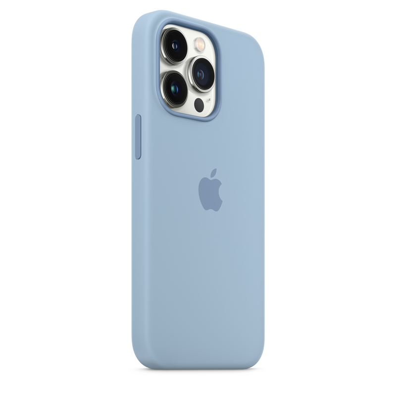 Apple Pro Silicone Case with MagSafe Blue Fog for iPhone 13 Pro