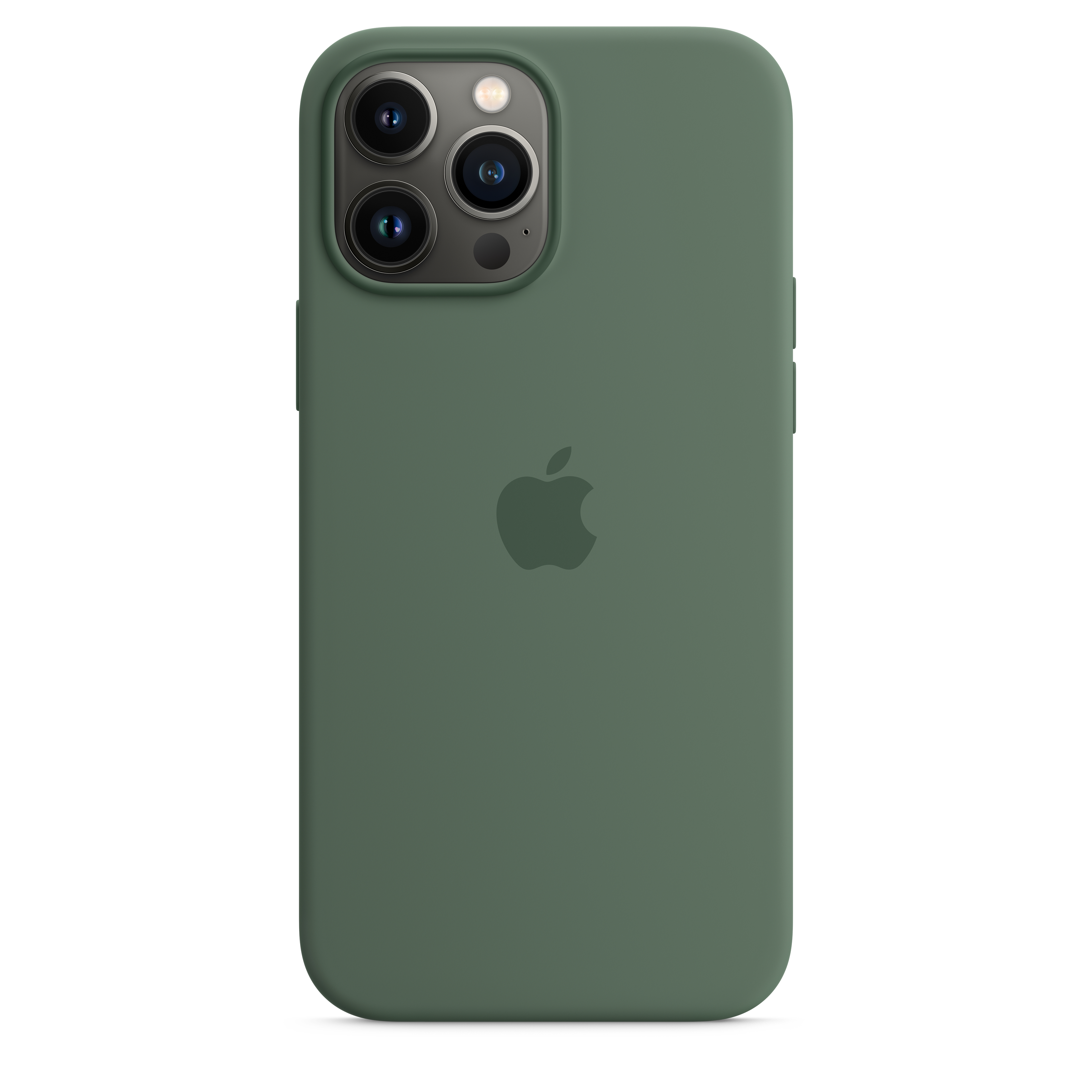 Apple Silicone Case with MagSafe Eucalyptus for iPhone 13 Pro Max