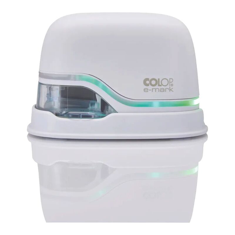 Colop E-Mark Label Printer With UK Power Plug Type G White
