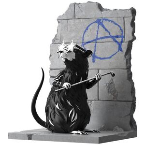 Mighty Jaxx Anarchy Rat By Brandalised Collectible 6-Inch Statue