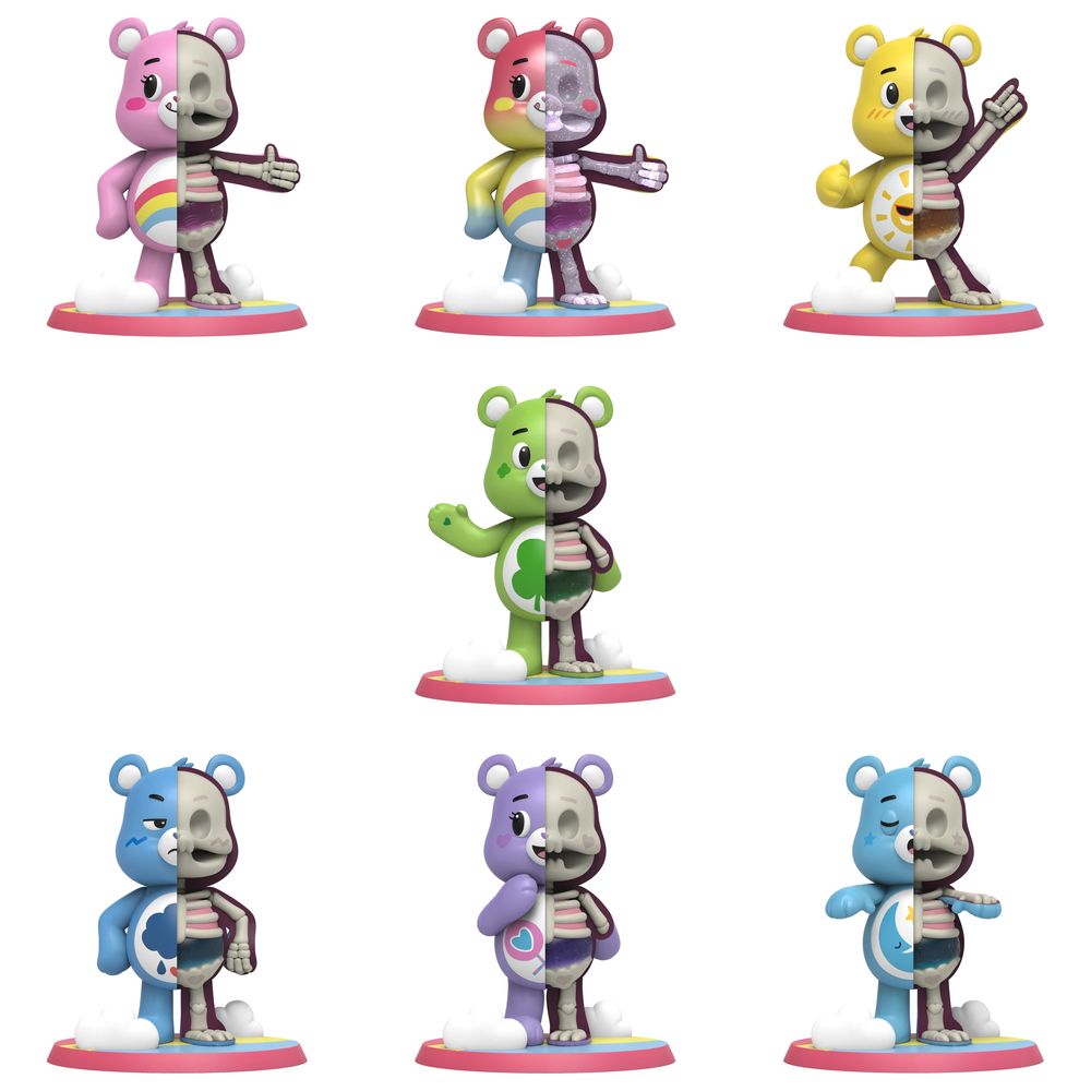 Mighty Jaxx Freeny's Hidden Dissectibles Carebears Blind Box Collectible 3.5-Inch Statue (Assortment - Includes 1)