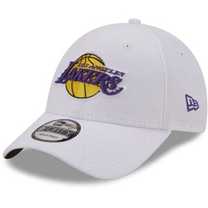 New Era NBA Los Angeles Lakers Diamond Adjustable Adult Cap - White (One Size)