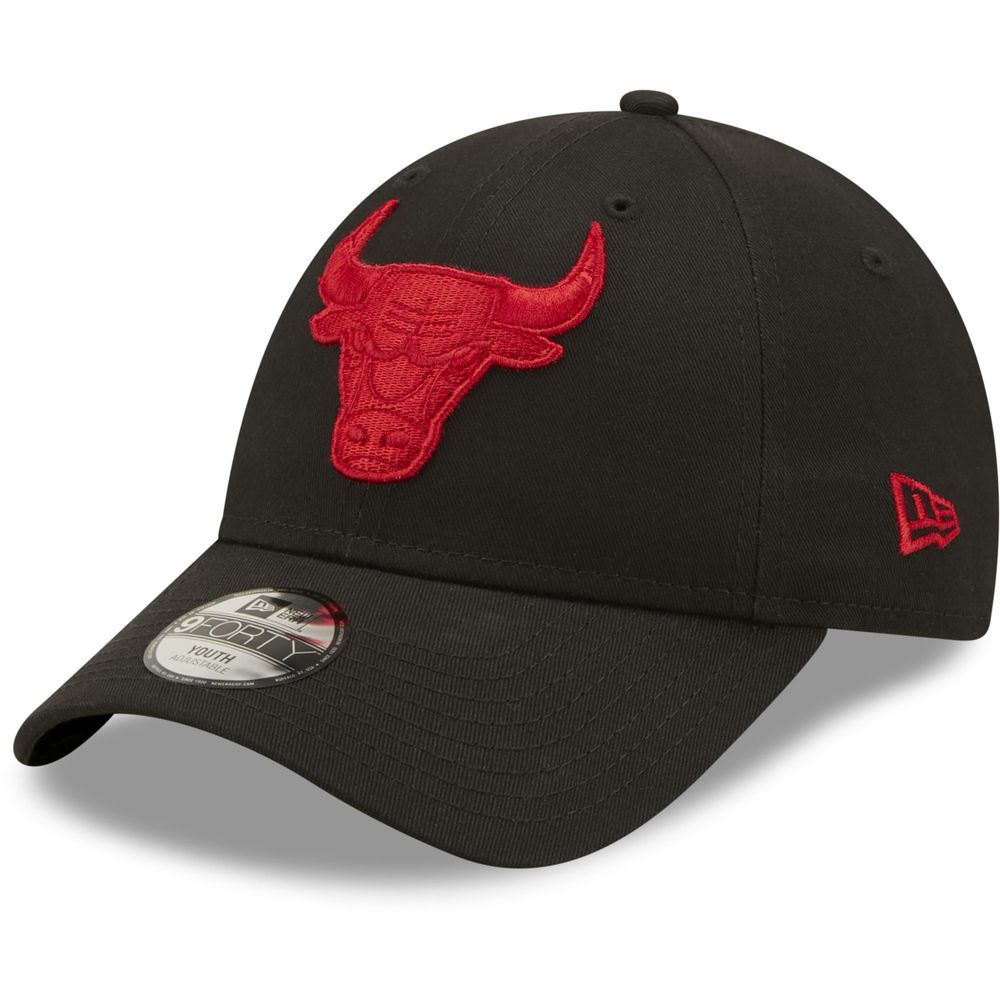 New Era 9Forty NBA Chicago Bulls Adjustable Kids' Cap - Black