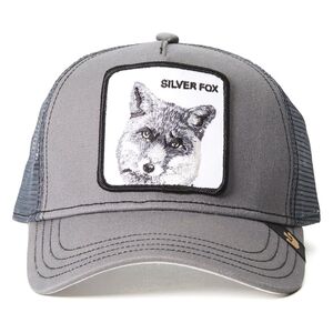 Goorin Bros The Silver Fox Unisex Trucker Cap - Grey