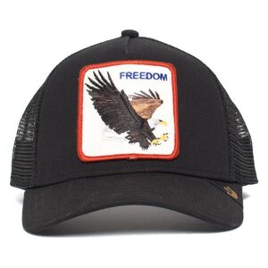 Goorin Bros The Freedom Eagle Unisex Trucker Cap - Black