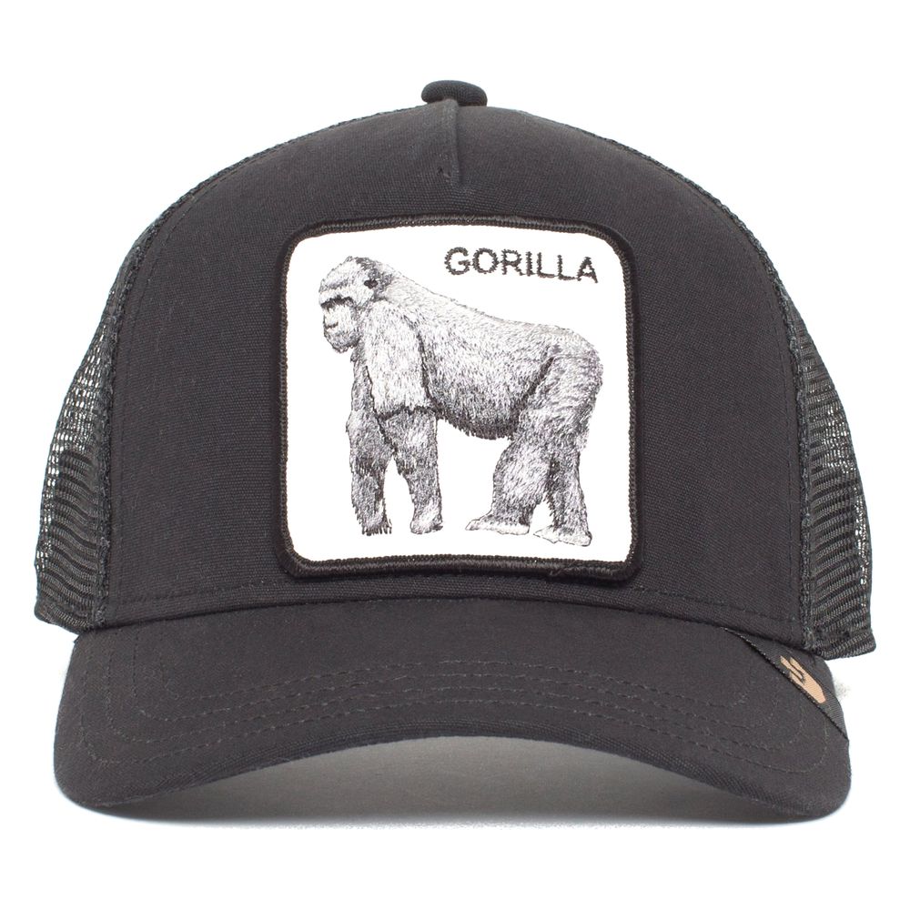 Goorin Bros The Gorilla Unisex Trucker Cap - Black