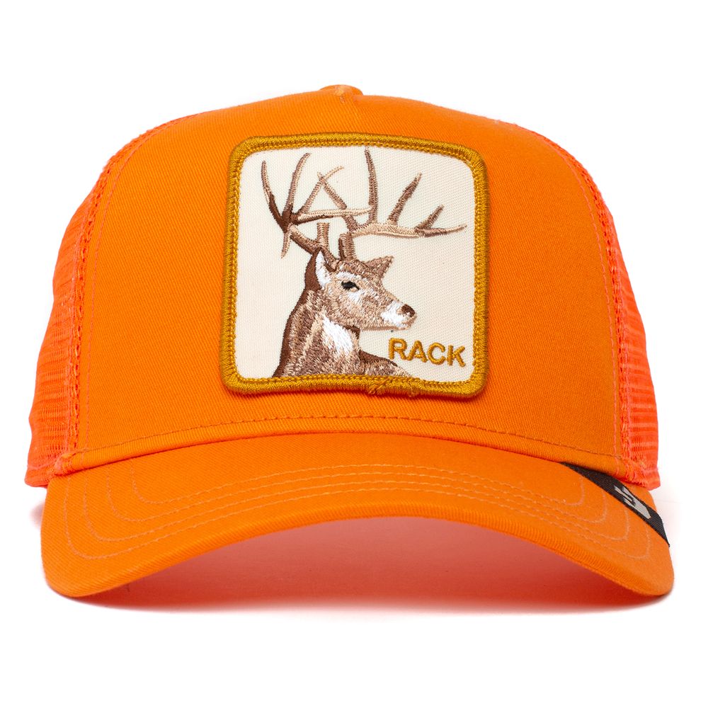 Goorin Bros The Deer Rack Unisex Trucker Cap - Orange