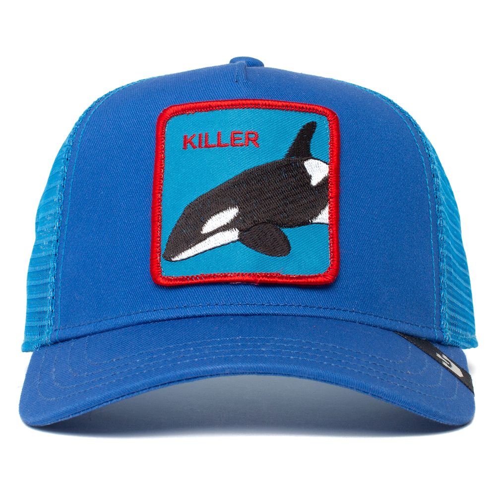 Goorin Bros The Killer Whale Unisex Trucker Cap - Blue