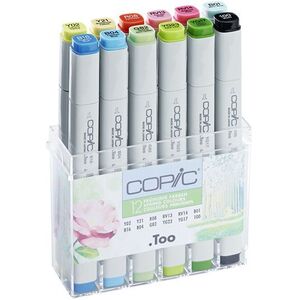 Copic Classic Refillable Markers - Spring Colors (Set of 12)