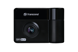 Transcend Drivepro 550 Dual Lens Dashcam 64GB - Black