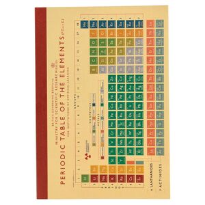 Rex London Periodic Table A5 Notebook