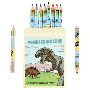 Rex London Prehistoric Land Colouring Pencils (Set of 10)