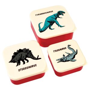 Rex London Prehistoric Land Snack Boxes (Set of 3)