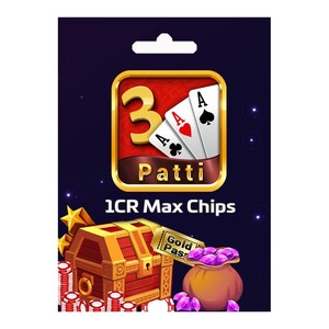 Teen Patti - 1 CR Max Chips (Digital Code)