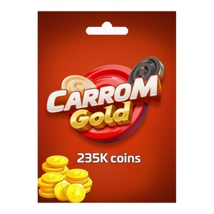 Carrom Gold - 235K Coins (Digital Code)
