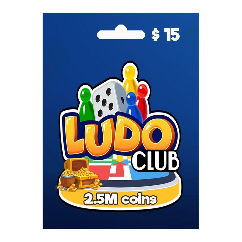Ludo Club - 2.5M Coins (Digital Code)