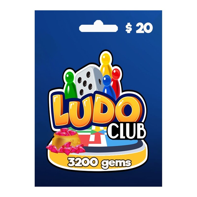 Ludo Club - 3200 Gems (Digital Code)