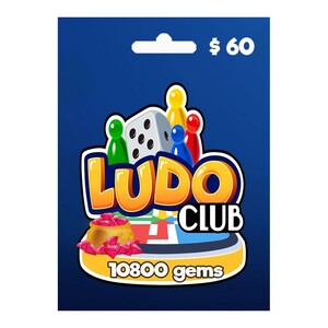 Ludo Club - 10800 Gems (Digital Code)