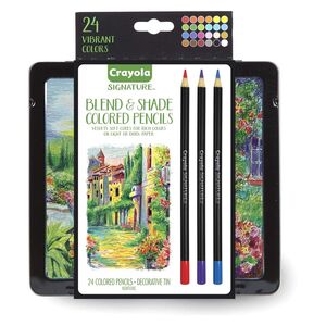 Crayola Signature Blend & Shade Colored Pencils (Set of 24)