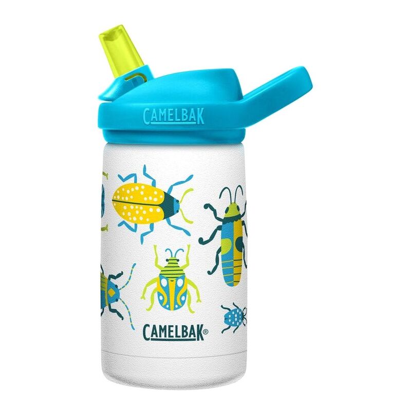 Camelbak Eddy + Kids Stainless Steel Vacuum Insulated Water Bottle 355ml - Bugs