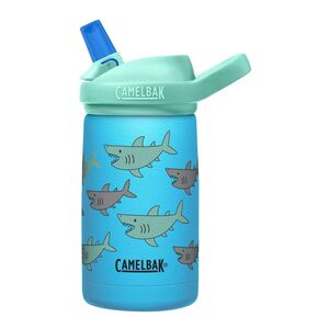 Camelbak Eddy + Kids Stainless Steel Vacuum Insulated Water Bottle 355ml - School Of Sharks
