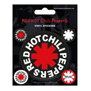 Pyramid Posters Red Hot Chili Peppers Star Of Affinity Sticker Pack