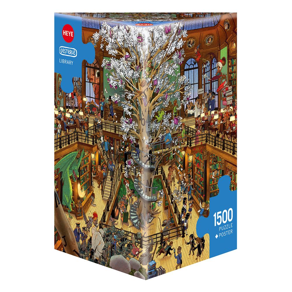 Heye Library Jigsaw Puzzle (1500 Pieces)