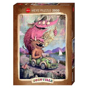 Heye Zozoville Road Trippin Jigsaw Puzzle (2000 Pieces)