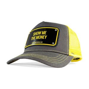 John Hatter & Co Show Me The Money Trucker Cap Yellow/Black One Size
