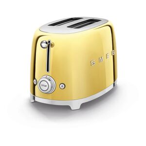 SMEG 50's Style Toaster 2 Slice Gold