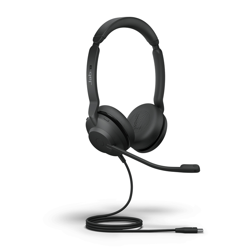 Jabra Connect 4H Wired On Ear Headphones with Mic - Black
