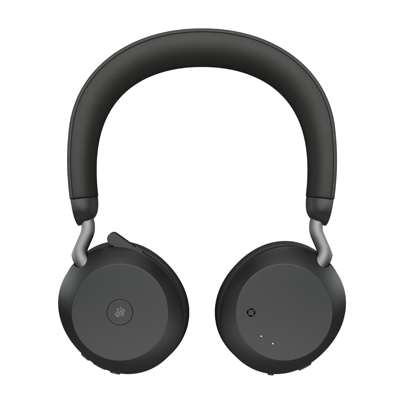 Jabra Evolve2 75 USB On-Ear Headphones with Mic - Black
