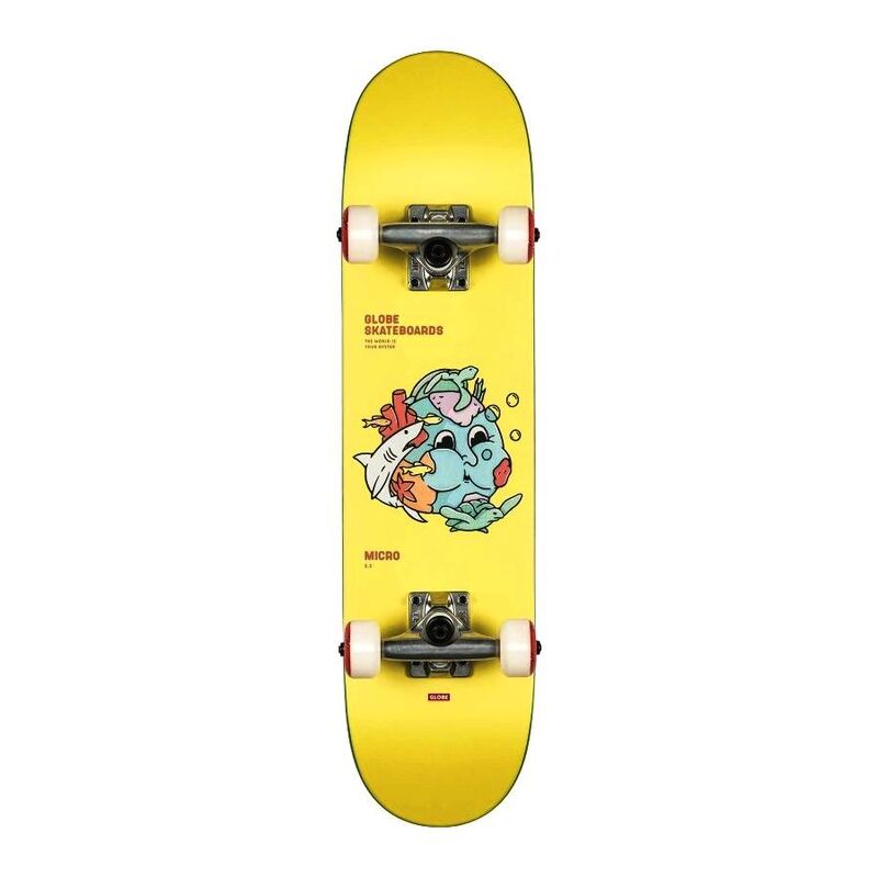 Globe Kids Environmentalist Micro Complete Skateboard 6.5-Inch - Starfish