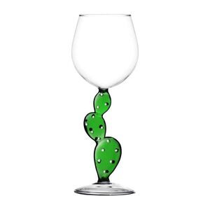 Ichendorf Wine Glass Cactus 320ml - Green