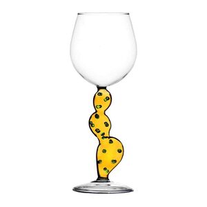 Ichendorf Wine Glass Cactus 320ml - Yellow
