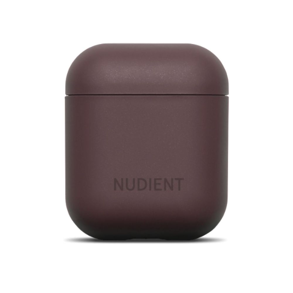 Nudient Thin Case for Apple AirPods (Gen 1 & 2) - Sangria Red