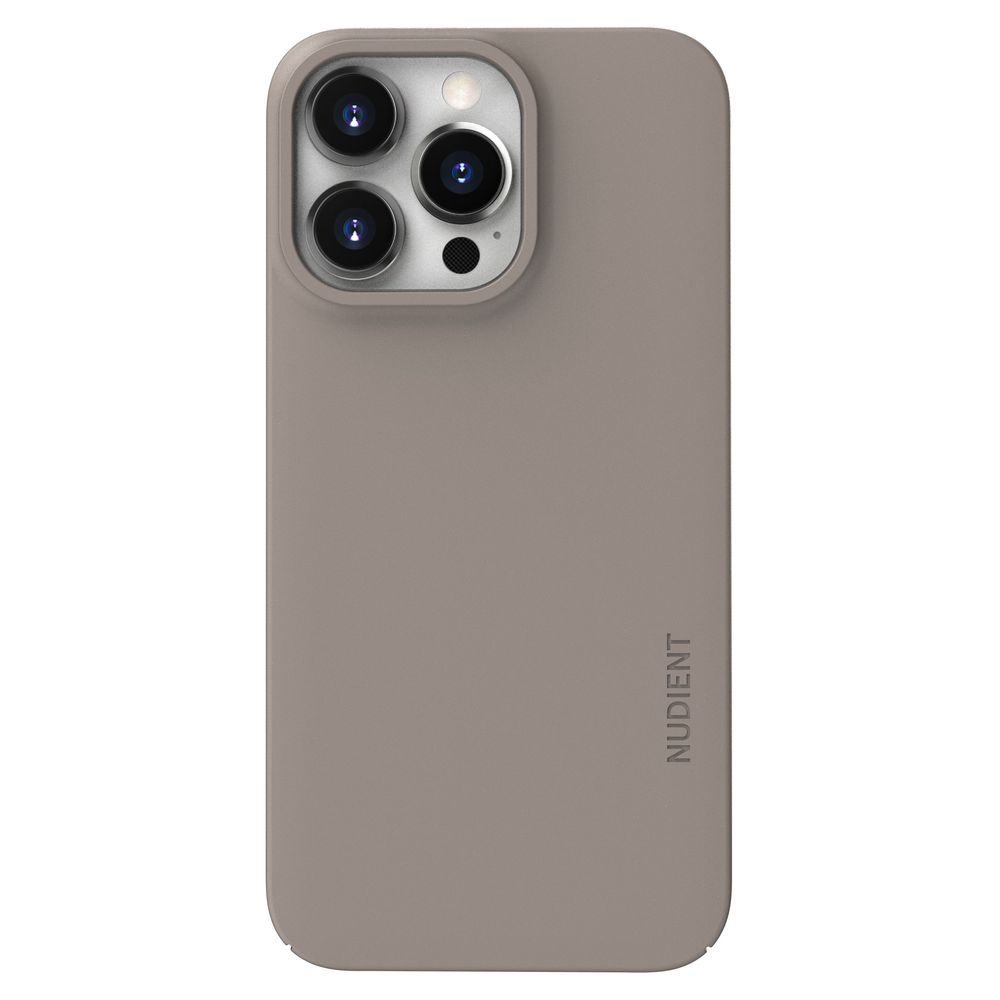 Nudient Thin Case V3 for iPhone 13 Pro - Clay Beige