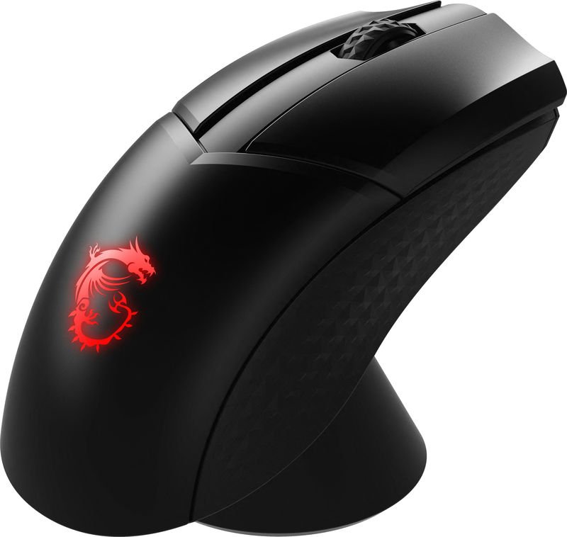 MSI Clutch GM41 Lightweight Wireless/Wire Dual Mode Gaming Mouse - Black