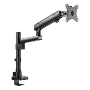 Twisted Minds Single Monitor Aluminum Slim Pole-Mounted Spring-Assisted Monitor Arm