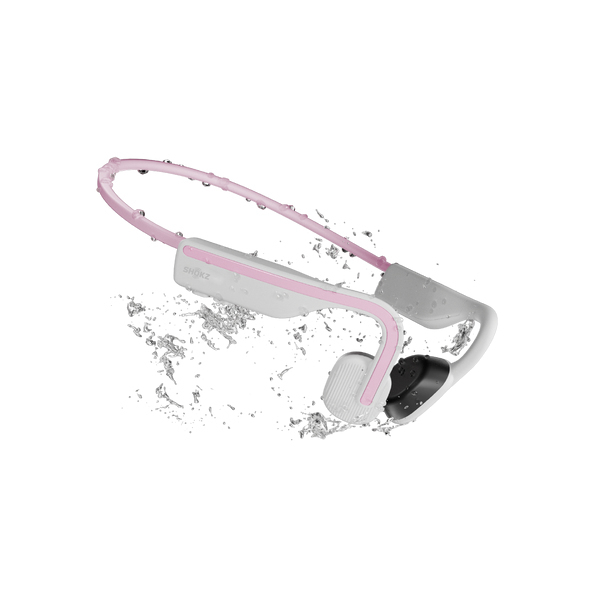 Shokz OpenMove Wireless Neckband Headphones with Mic - Pink