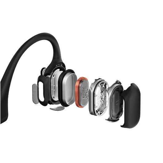 Shokz OpenRun Pro Wireless Neckband Headphones with Mic - Black